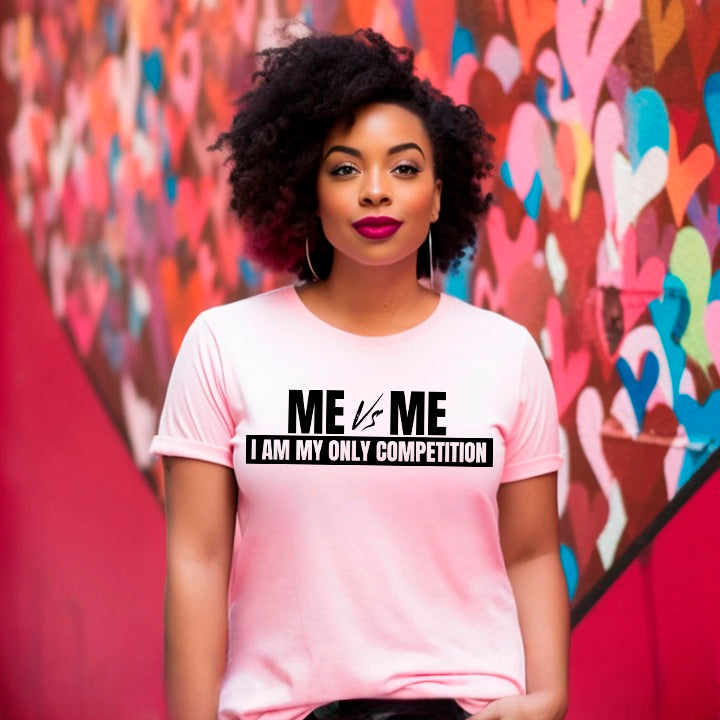Me vs Me Unisex T-Shirt – Motivational Self-Discipline Tee Adorb.co
