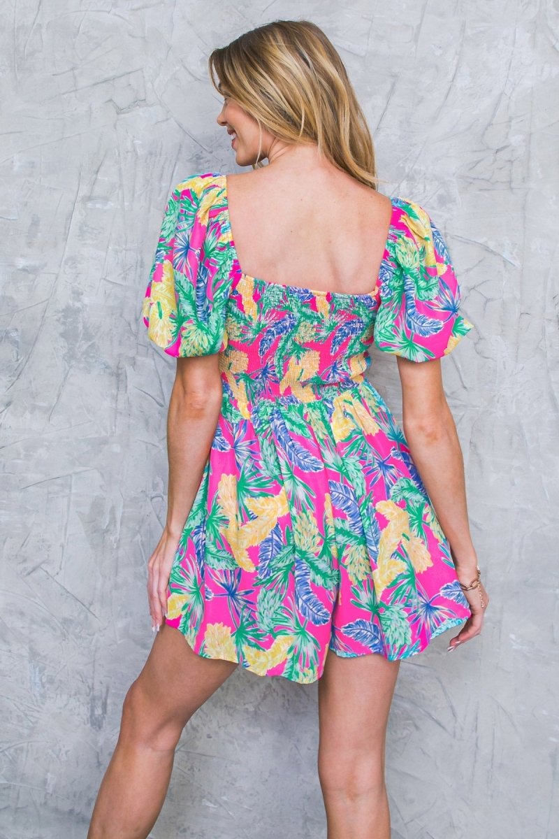 ST. JAMES CITY WOVEN ROMPER - Love Salve 