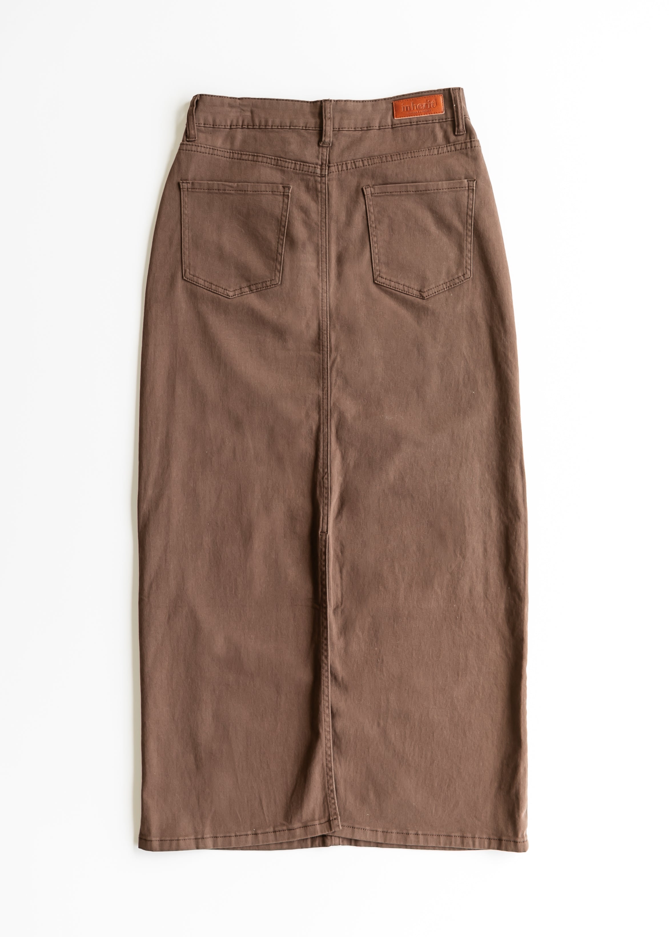 Stella Denim Maxi Skirt Inherit Co.