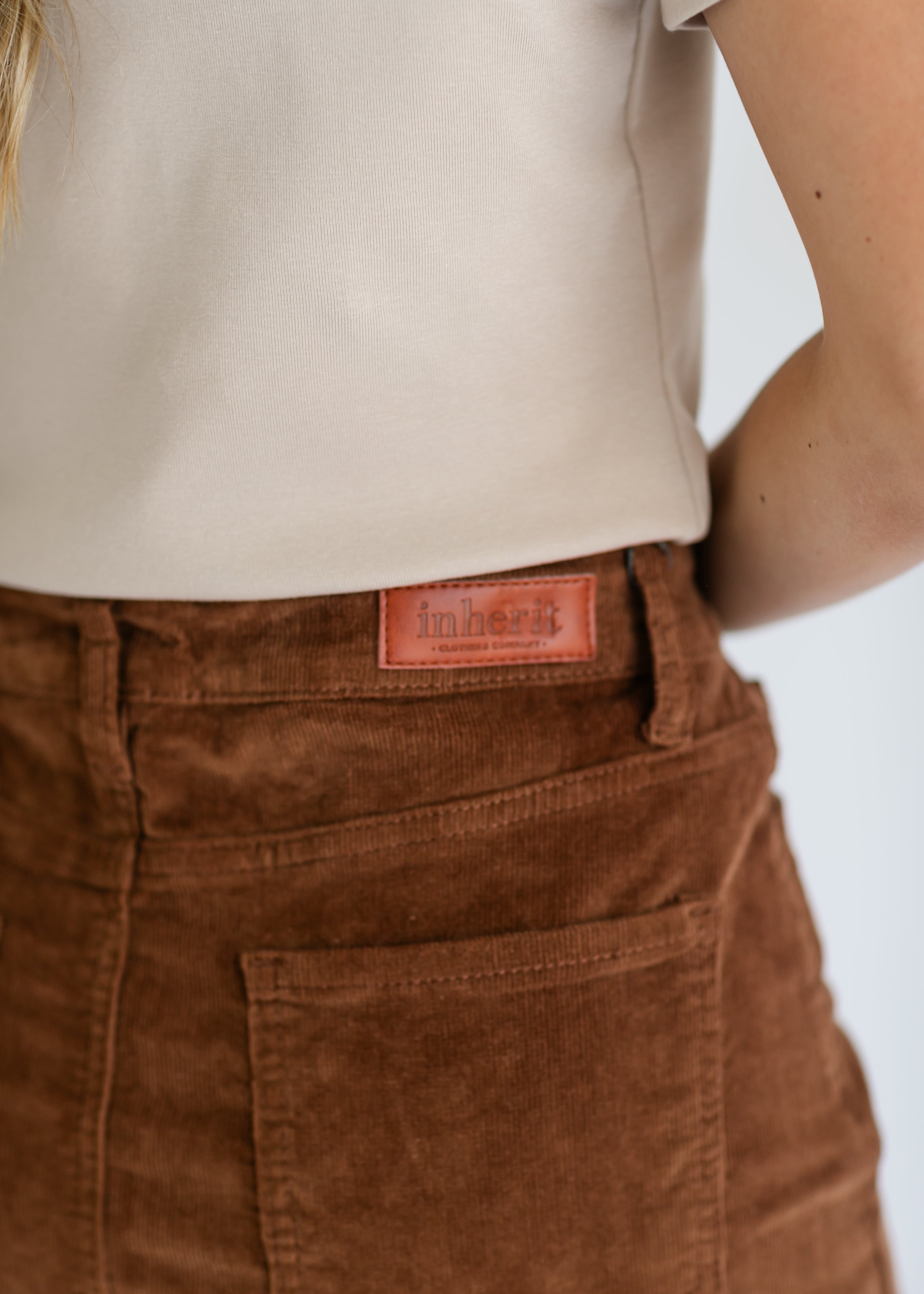 Stella Denim Maxi Skirt Inherit Co.