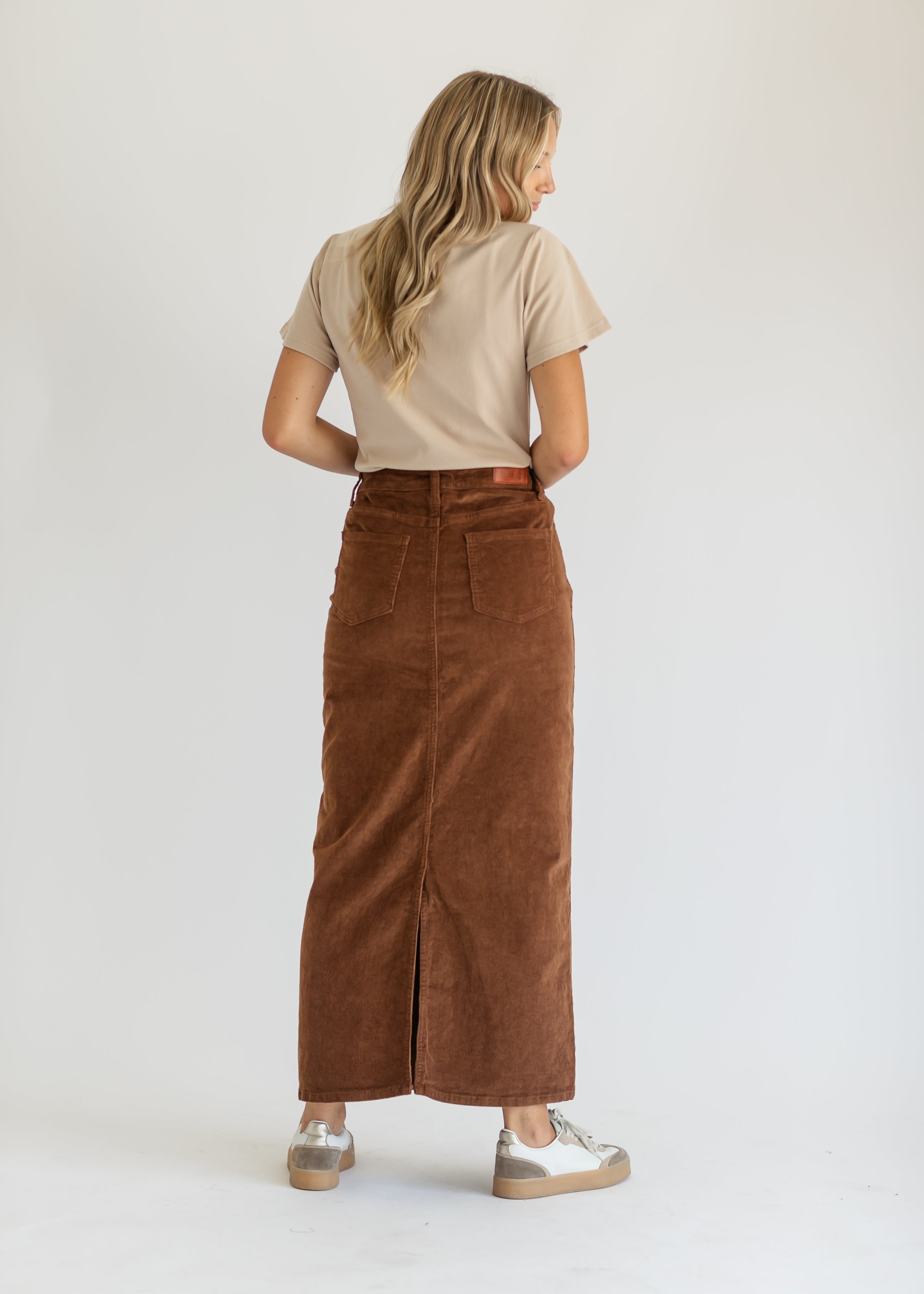 Stella Denim Maxi Skirt Inherit Co.
