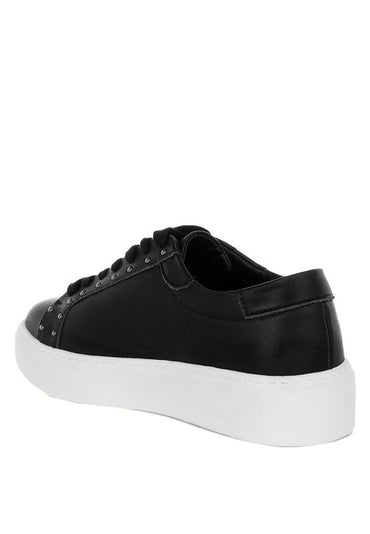Strider Studs Embellished Chunky Sneakers for Stylish Comfort - Love Salve 