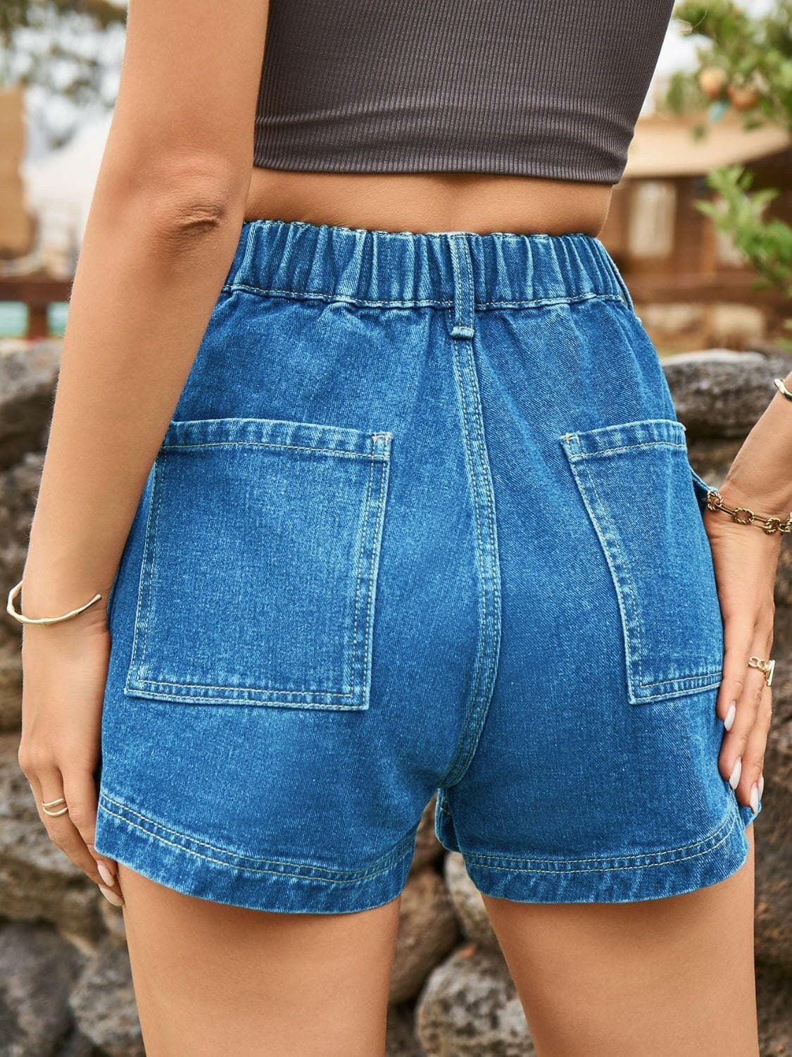 Chic High-Waisted Denim Shorts with Handy PocketsChic High-Waisted Denim Shorts with Handy Pockets

Upgrade your summer style with our Chic High-Waisted Denim Shorts, a must-have addition to your wardrobe. These shLove Salve Chic High-Waisted Denim Shortsjeans