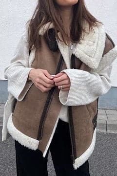 Suede vest - Love Salve 
