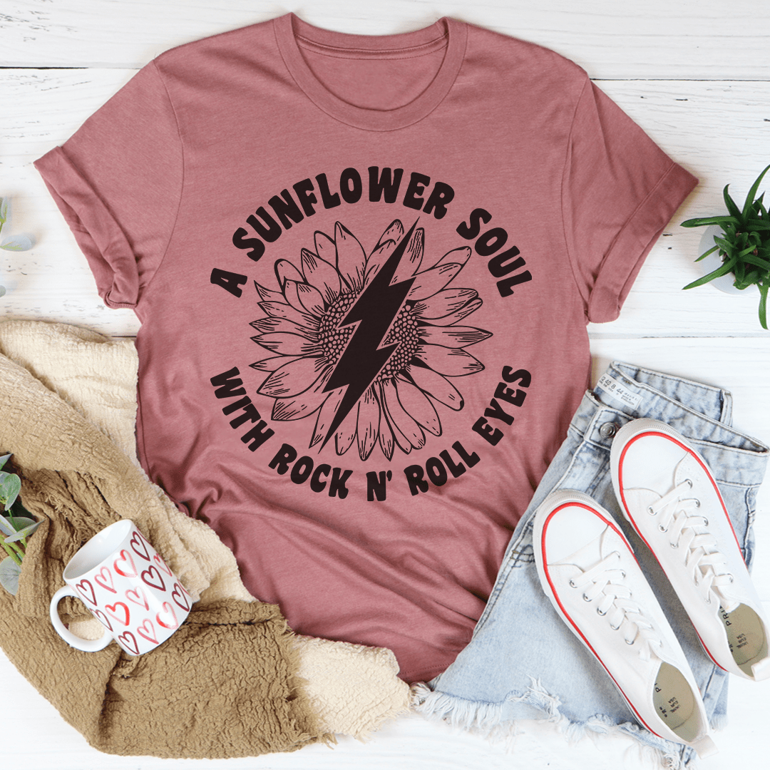 Sunflower Soul & Rock N Roll Eyes Tee