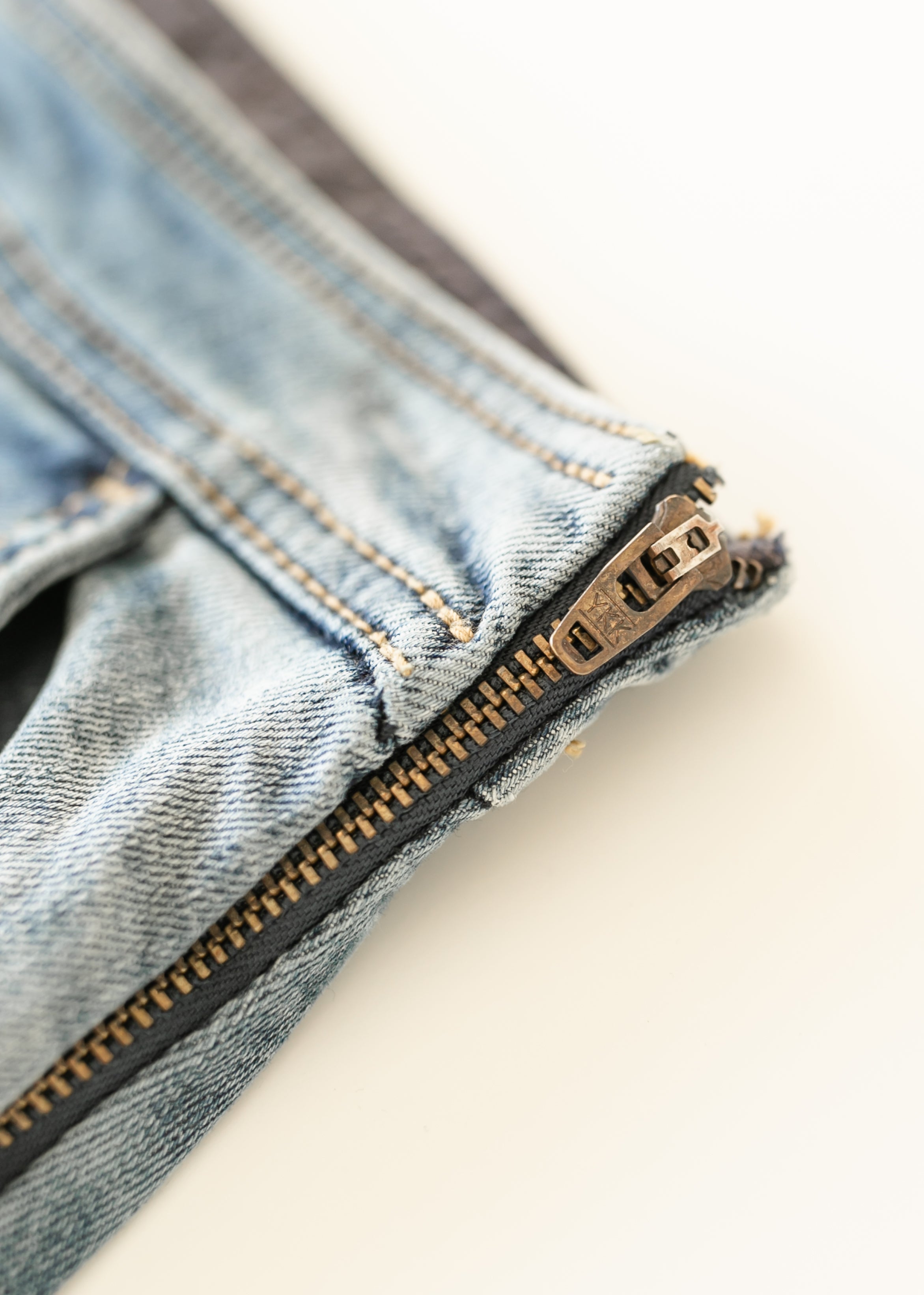 Sutton Side Zip A-line Denim Maxi Skirt - FINAL SALE Inherit Co.