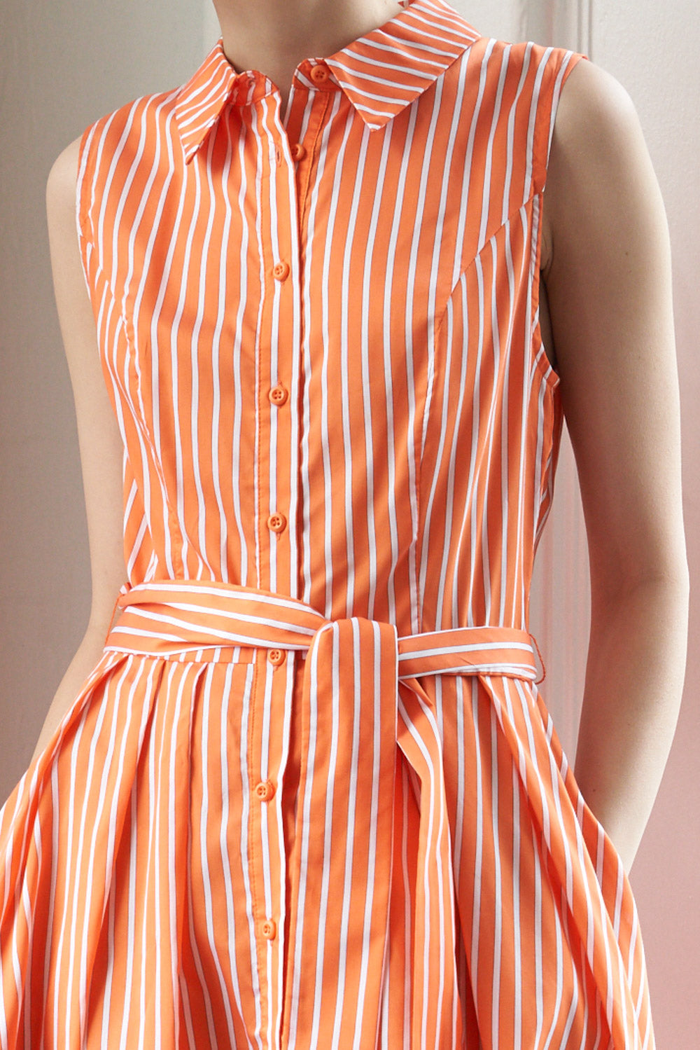 UPGRADE YOU CASUAL WOVEN MIDI DRESS