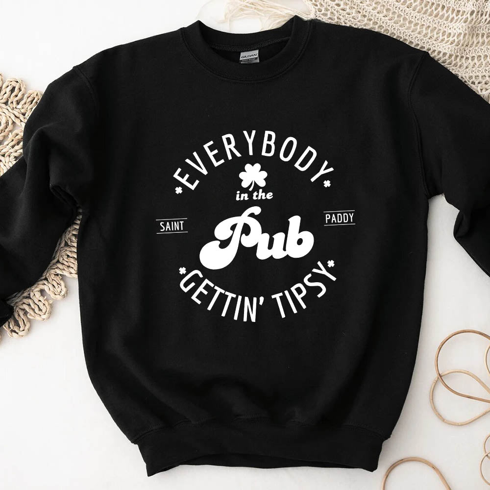Funny Shirt – Everybody in the Pub Gettin' Tipsy Tee Adorb.co