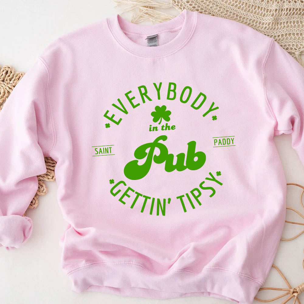 Funny Shirt – Everybody in the Pub Gettin' Tipsy Tee Adorb.co