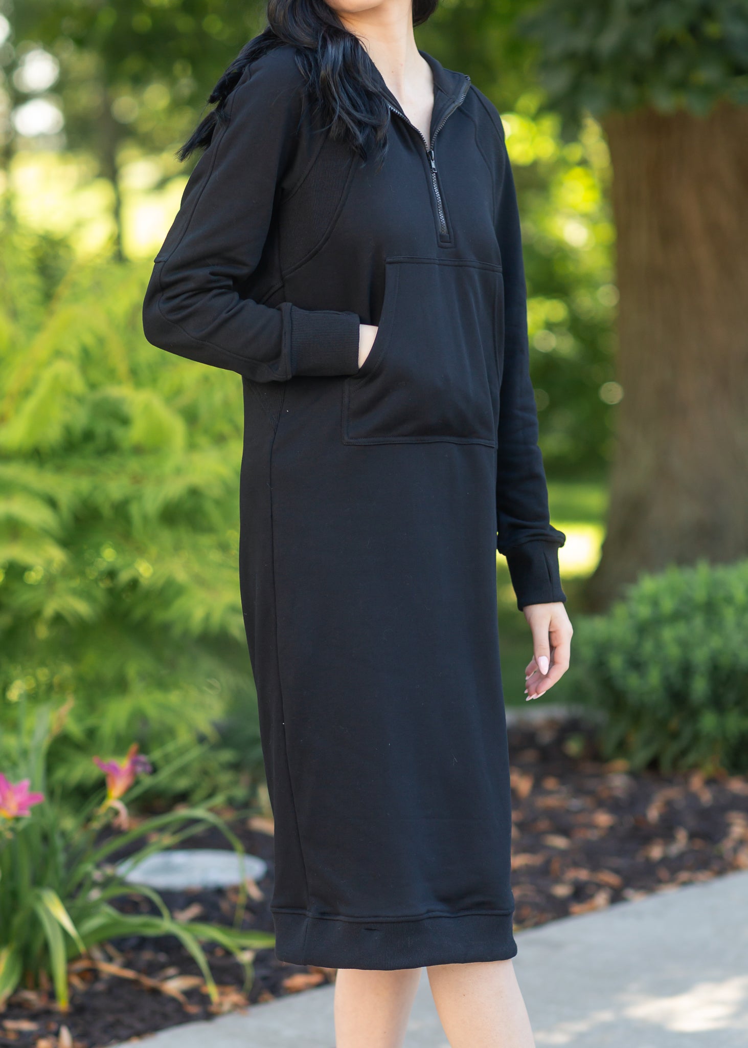 Tayla Hoodie Sweatshirt Dress Inherit Co.