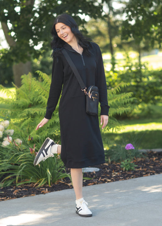 Tayla Hoodie Sweatshirt Dress Inherit Co.