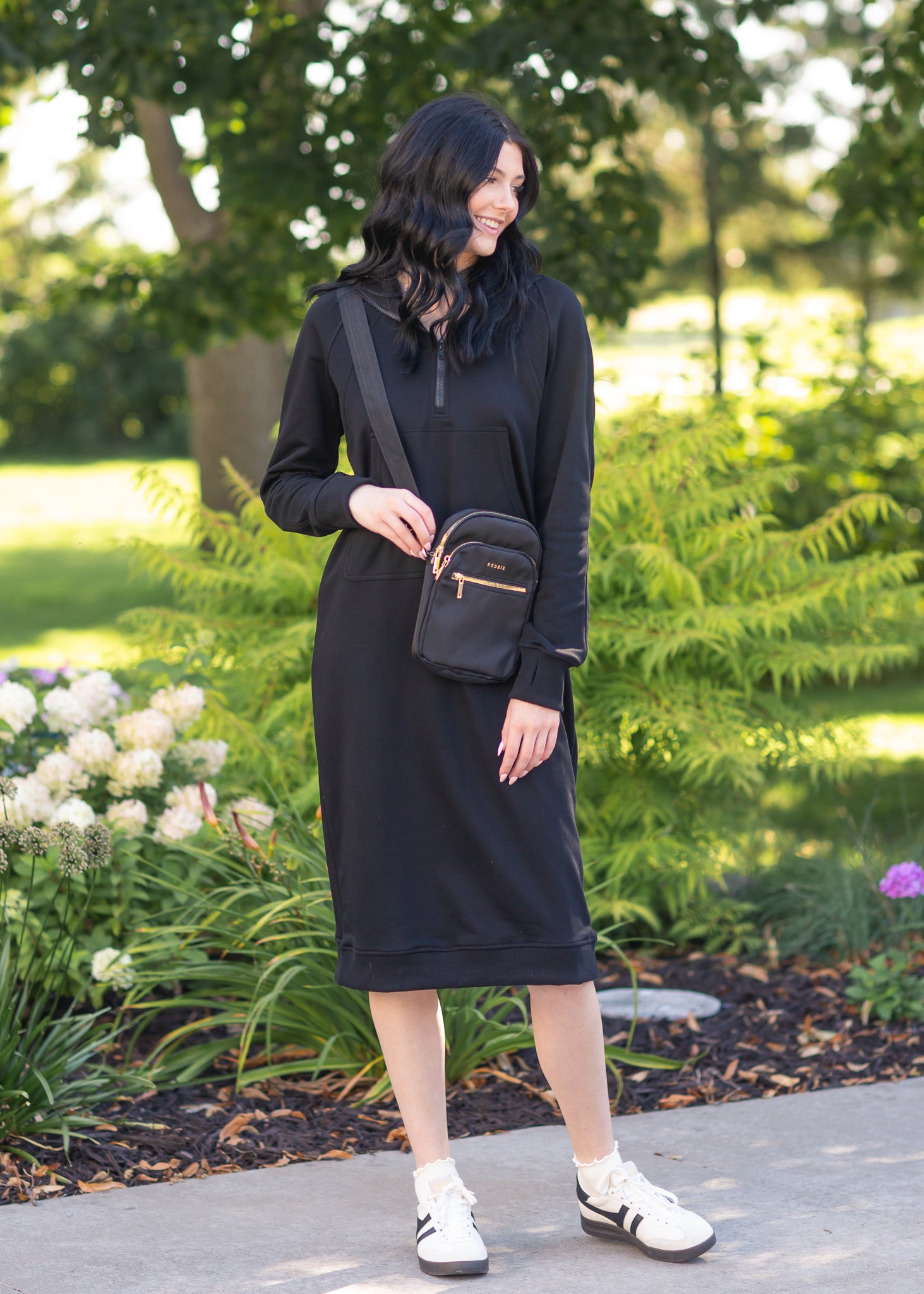 Tayla Hoodie Sweatshirt Dress Inherit Co.