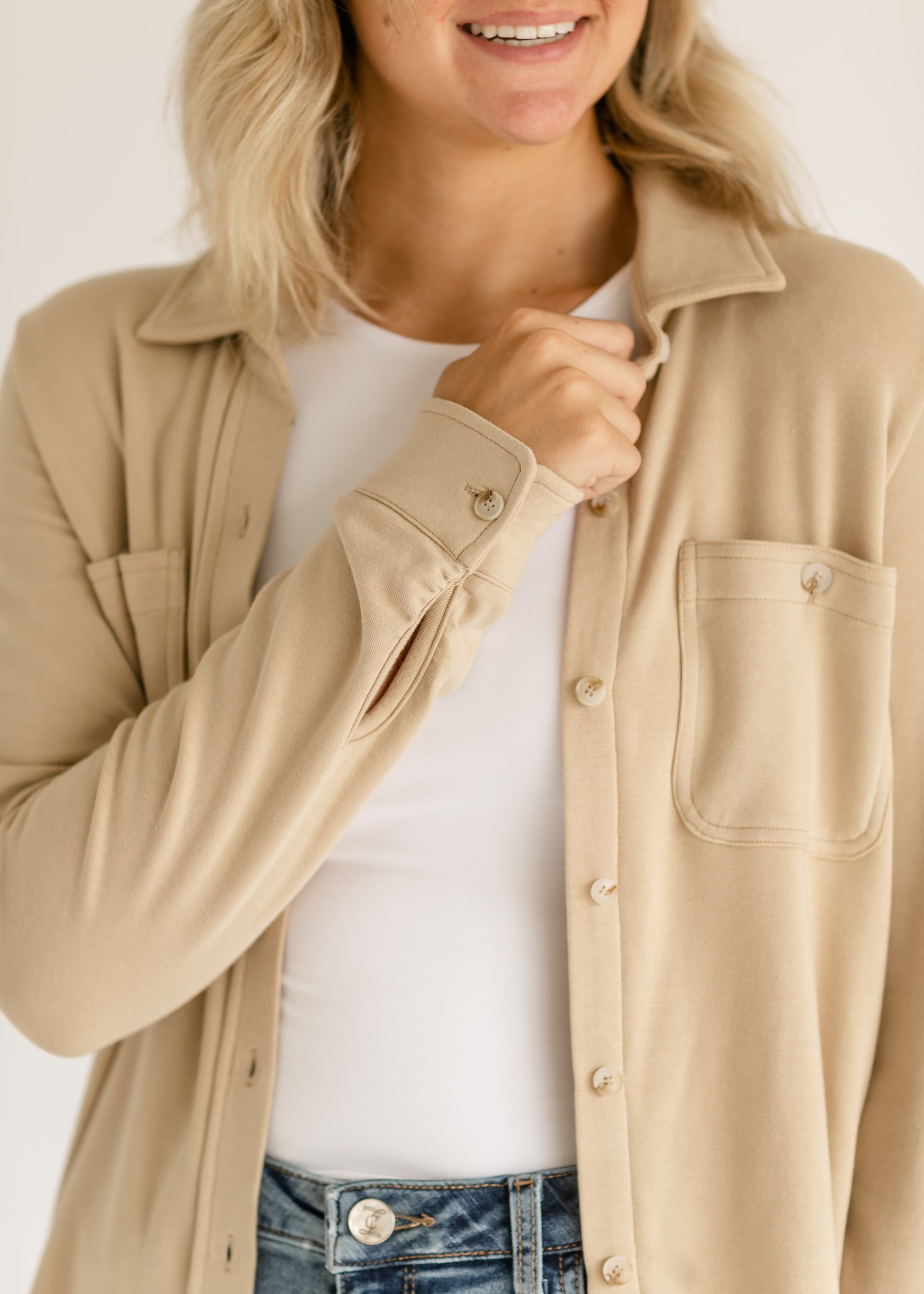 Taylor Ultra Soft Button Front Shirt Inherit Co.