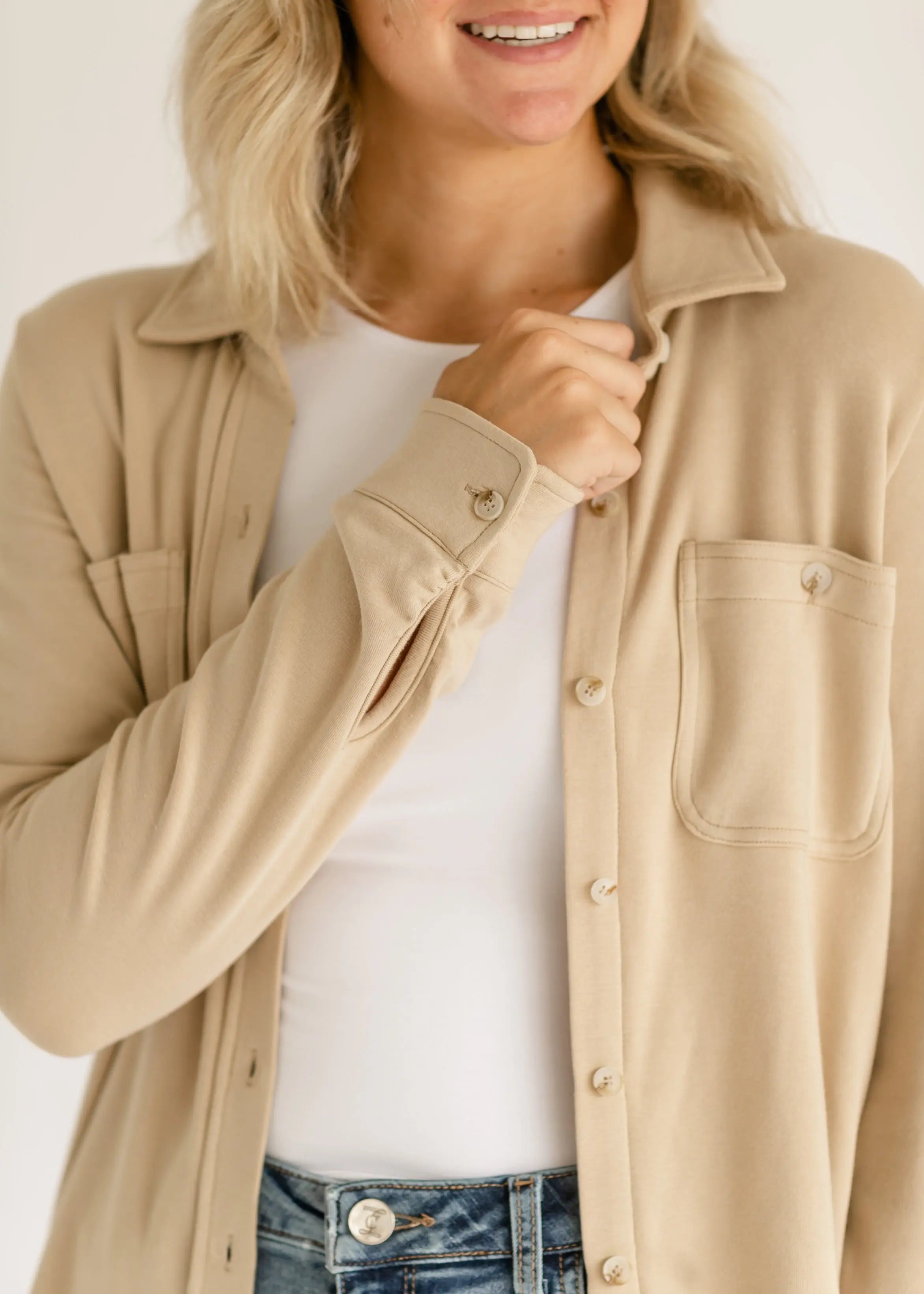 Taylor Ultra Soft Button Front Shirt Inherit Co.