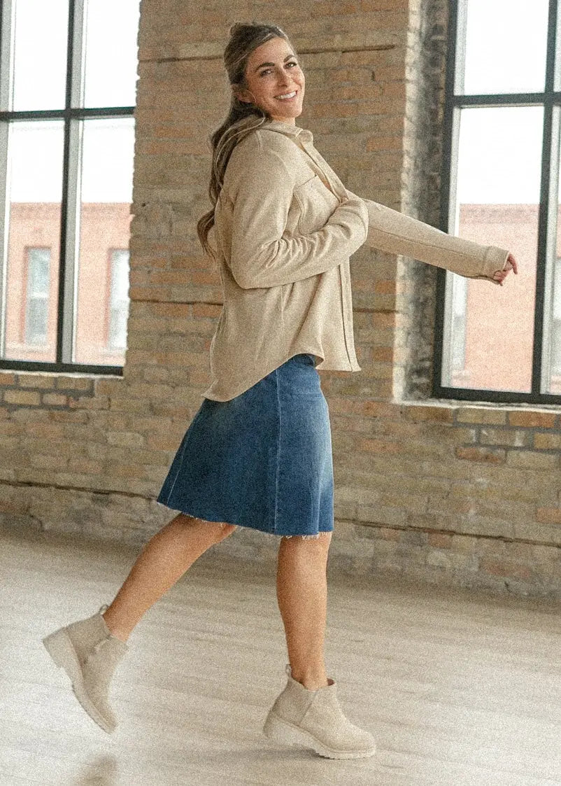 Taylor Ultra Soft Button Front Shirt Inherit Co.