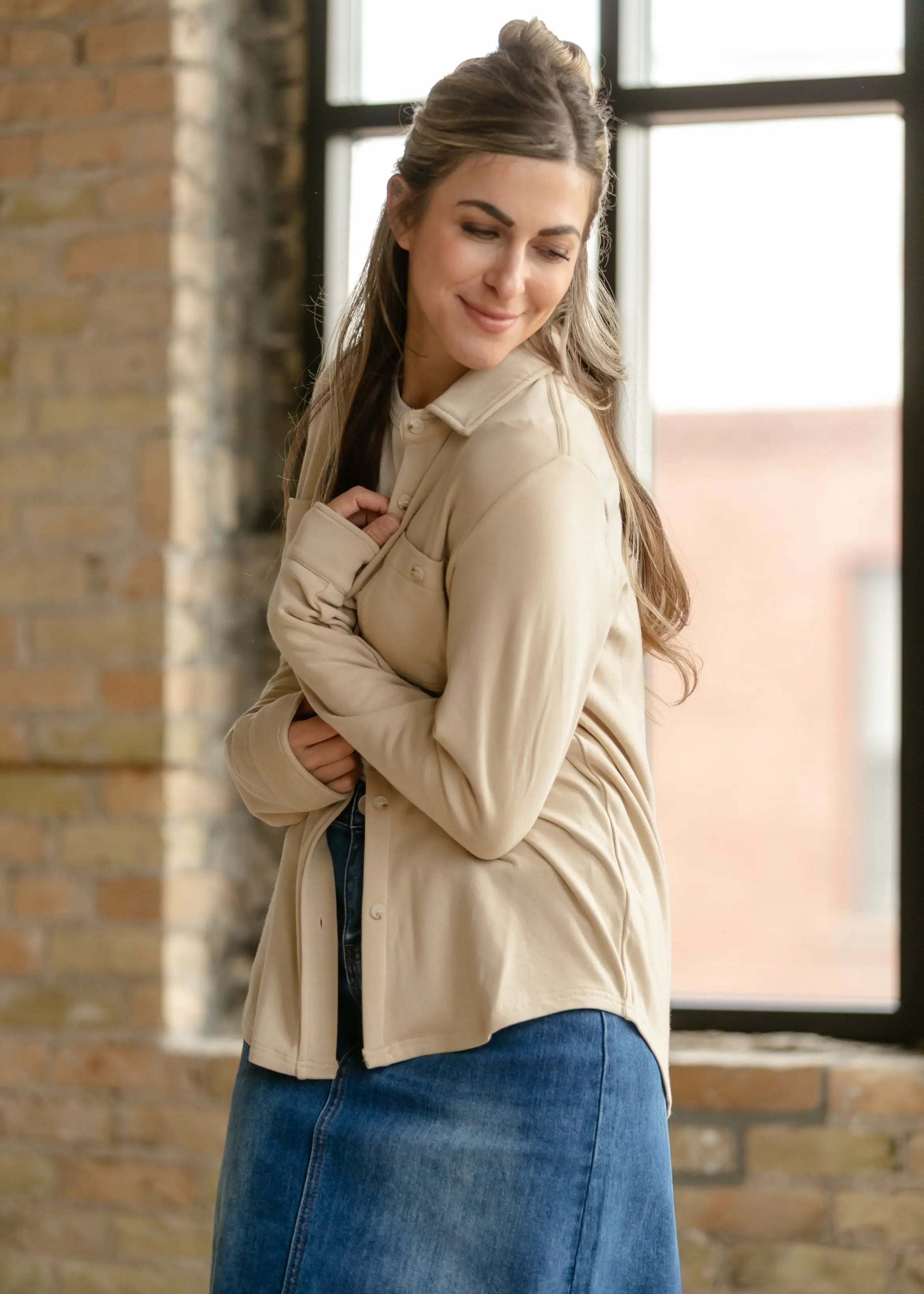 Taylor Ultra Soft Button Front Shirt Inherit Co.