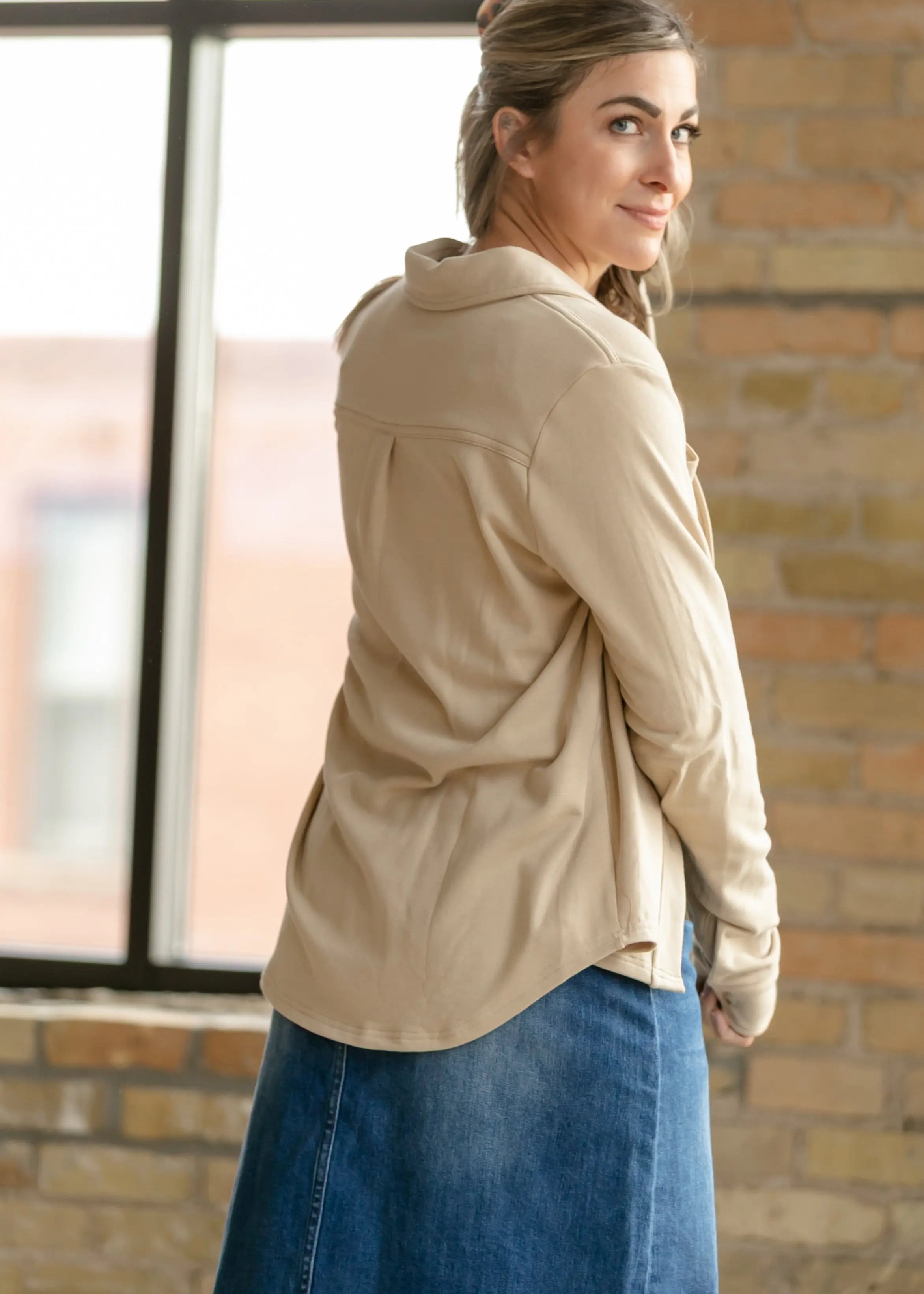 Taylor Ultra Soft Button Front Shirt Inherit Co.