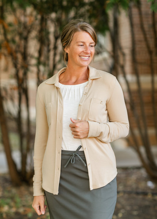 Taylor Ultra Soft Button Front Shirt Inherit Co.