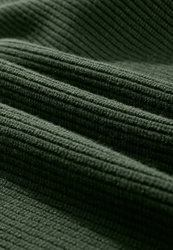 Tied Back V - Neck Long Sleeve Sweater - Love Salve