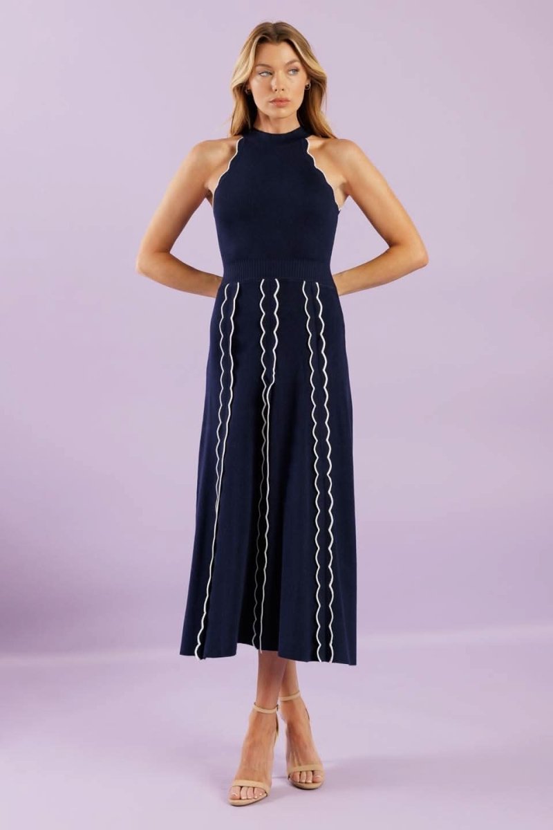 TIME FOR CHEER SWEATER MIDI DRESS - Love Salve