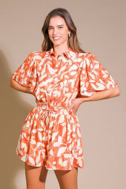 TIMELESS GRACE WOVEN ROMPER - Love Salve