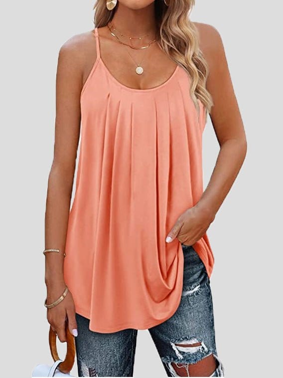 Everyday Pleated Tank