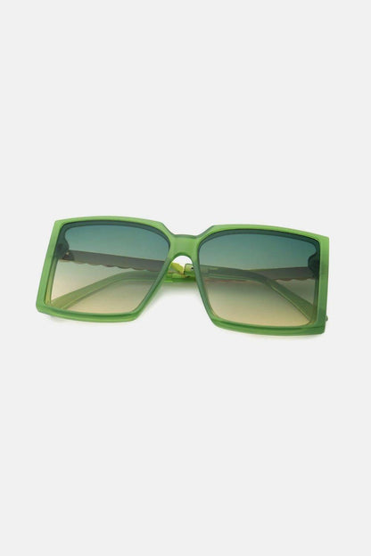 Square Frame Sunglasses with UV400 Protection and Polycarbonate Lenses - Love Salve 