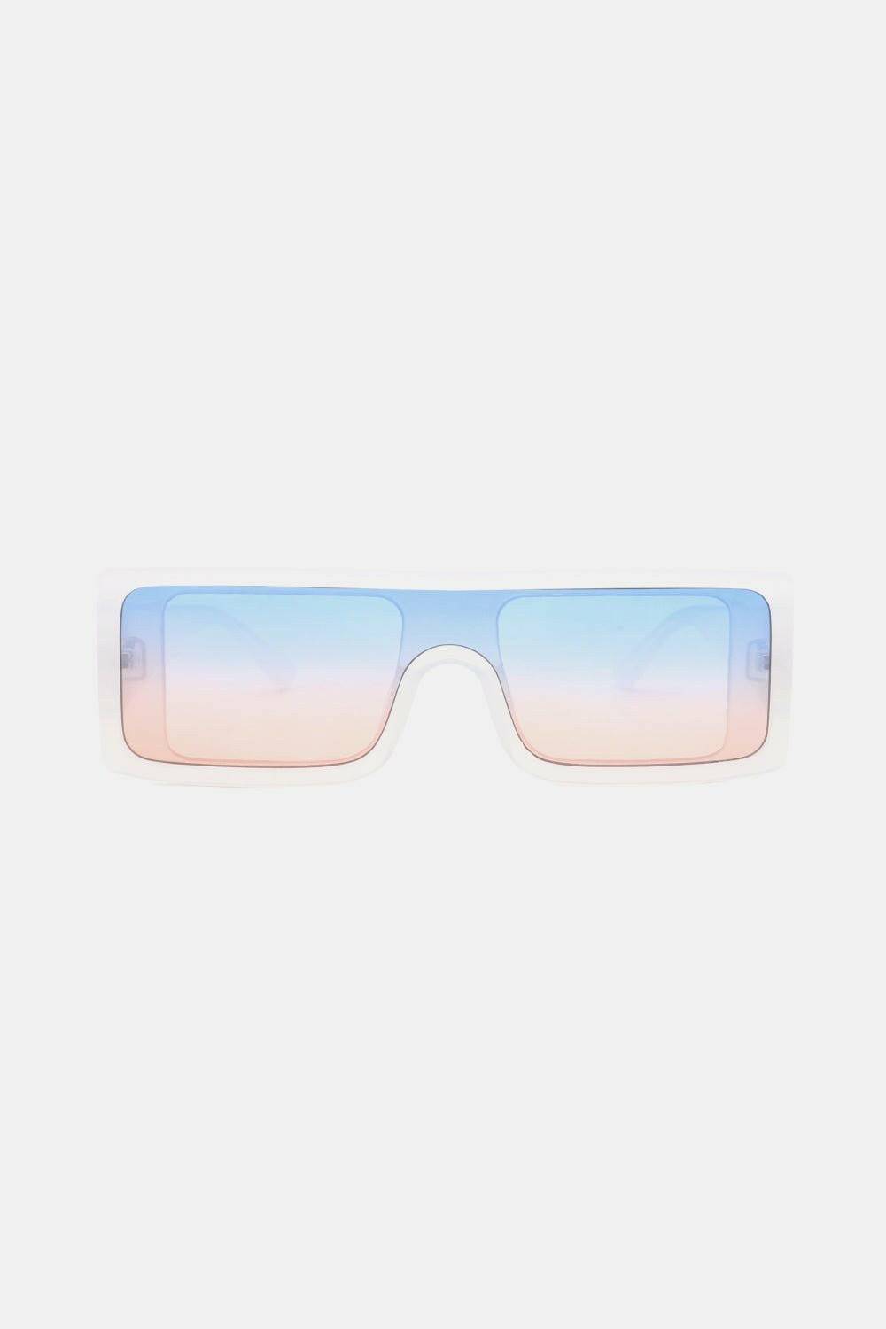 UV400 Rectangle Sunglasses with Durable Polycarbonate Frame - Love Salve 