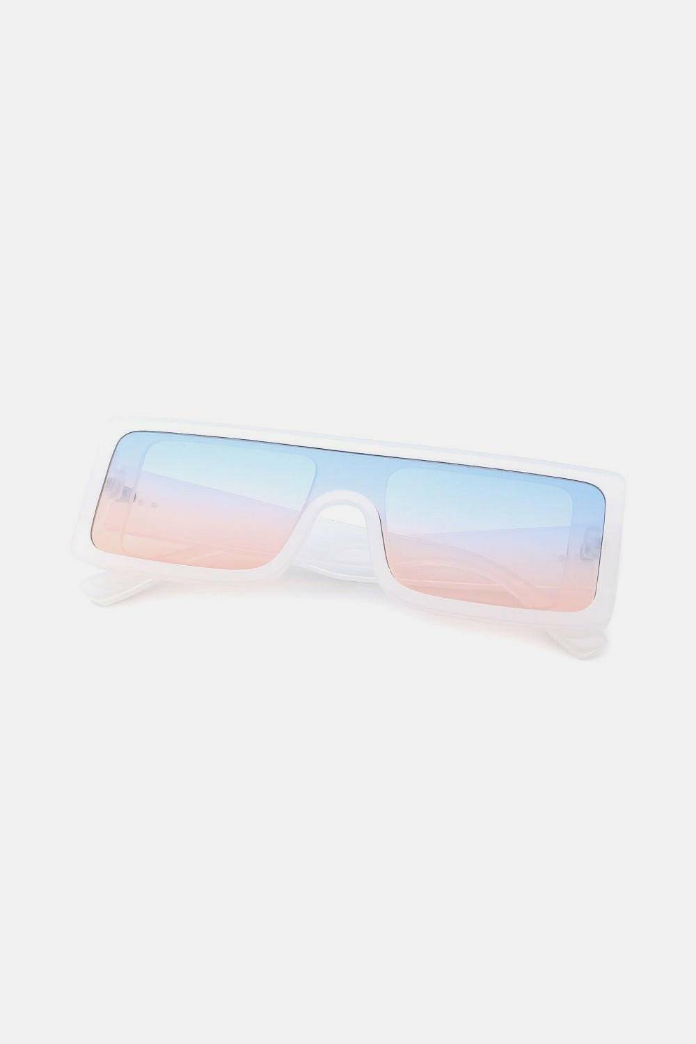 UV400 Rectangle Sunglasses with Durable Polycarbonate Frame - Love Salve 