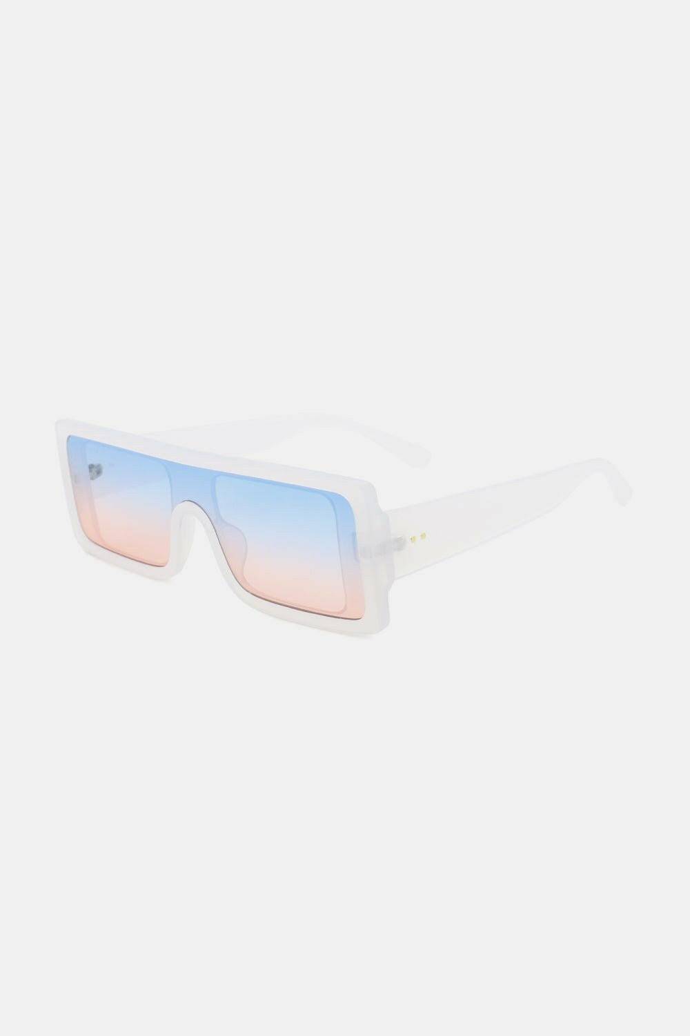 UV400 Rectangle Sunglasses with Durable Polycarbonate Frame - Love Salve 