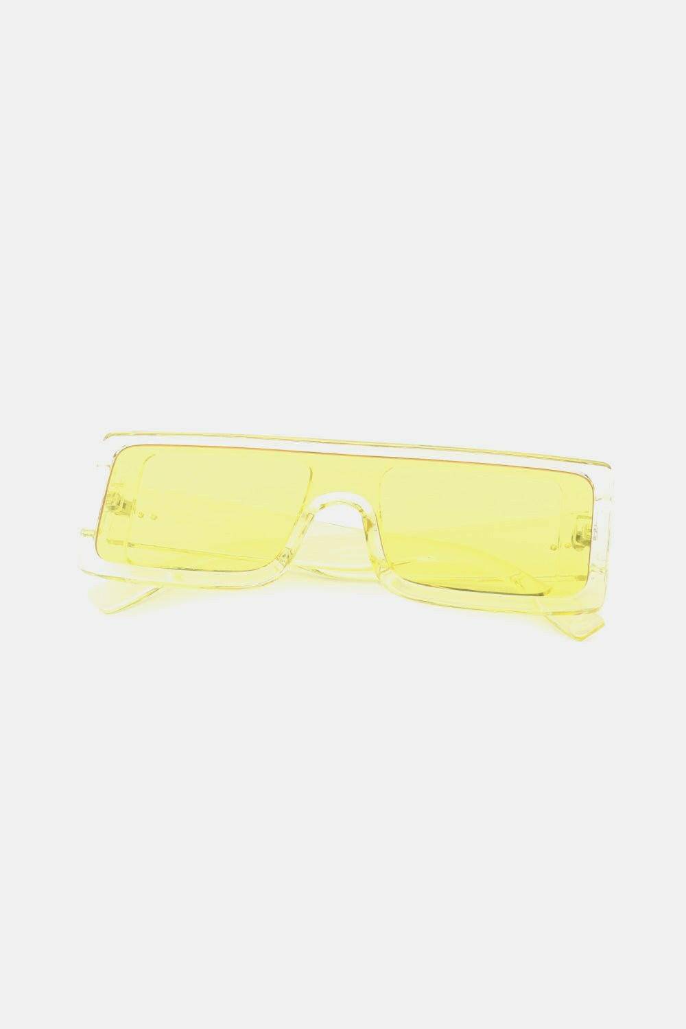 UV400 Rectangle Sunglasses with Durable Polycarbonate Frame - Love Salve 