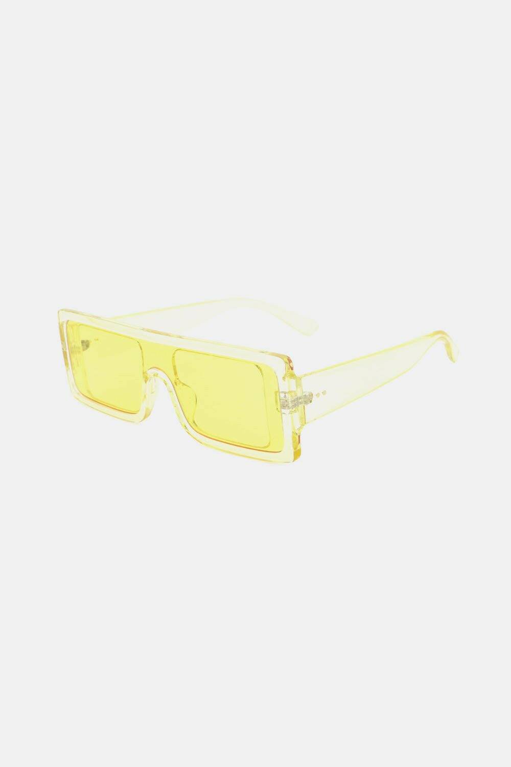 UV400 Rectangle Sunglasses with Durable Polycarbonate Frame - Love Salve 