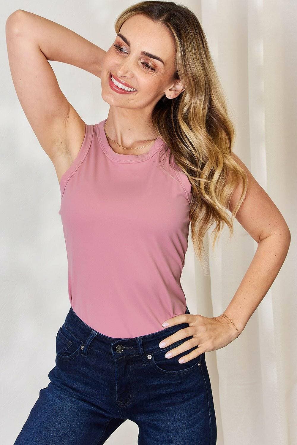 Elegant Cozy Round Neck Tank Top - Love Salve 