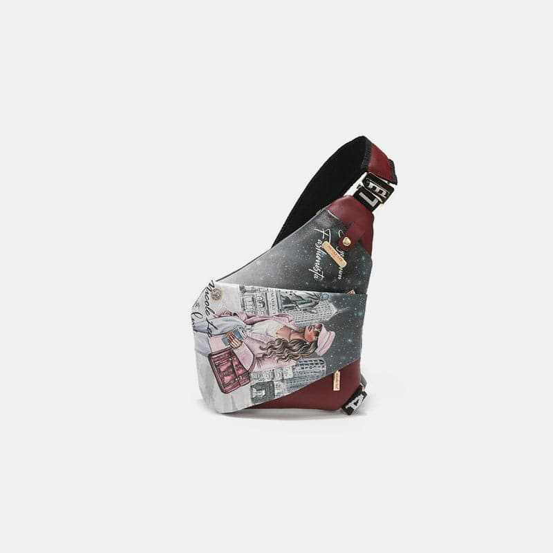 Vegan leather leopard crossbody bag - Love Salve 