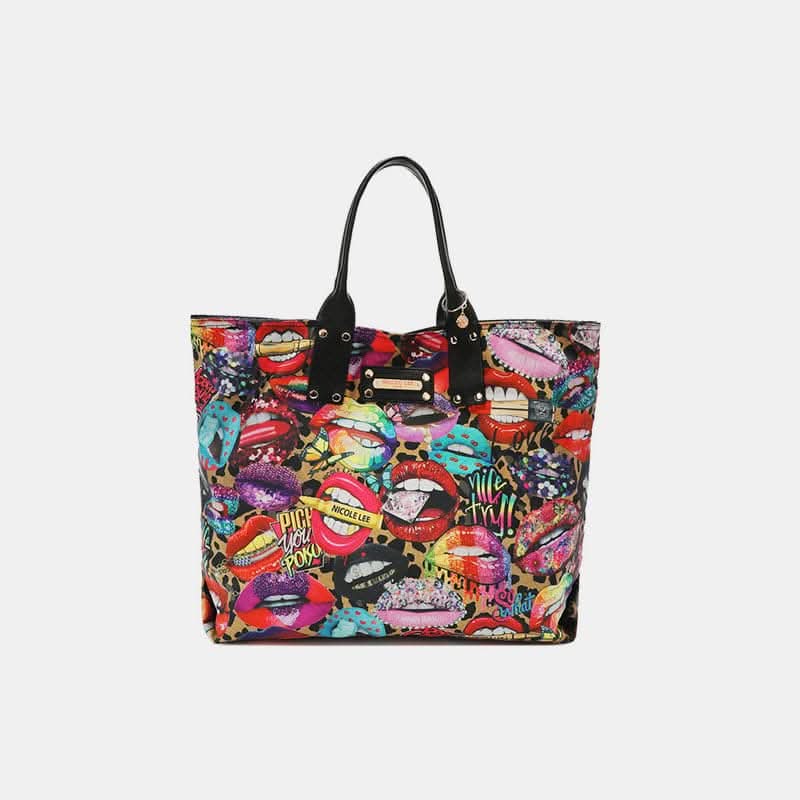 Chic reversible handbag by Nicole Lee - Love Salve 