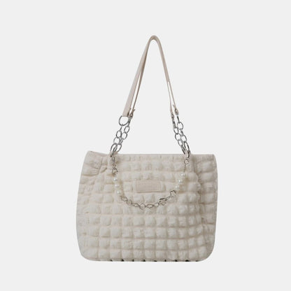Stylish bubble tote bag - medium size - Love Salve 