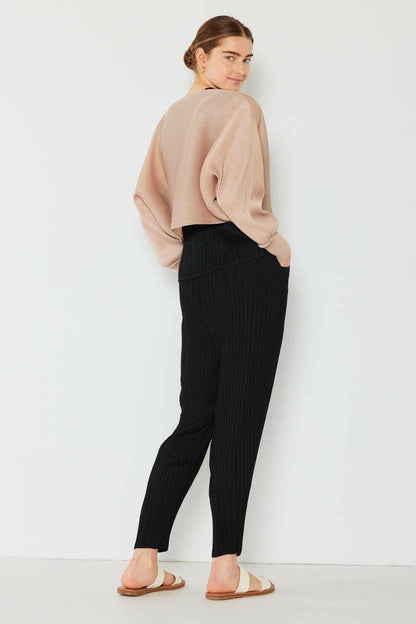 Elevate Your Style with the Swirl Ribbed Puff Sleeve Bolero Cardigan - Love Salve 