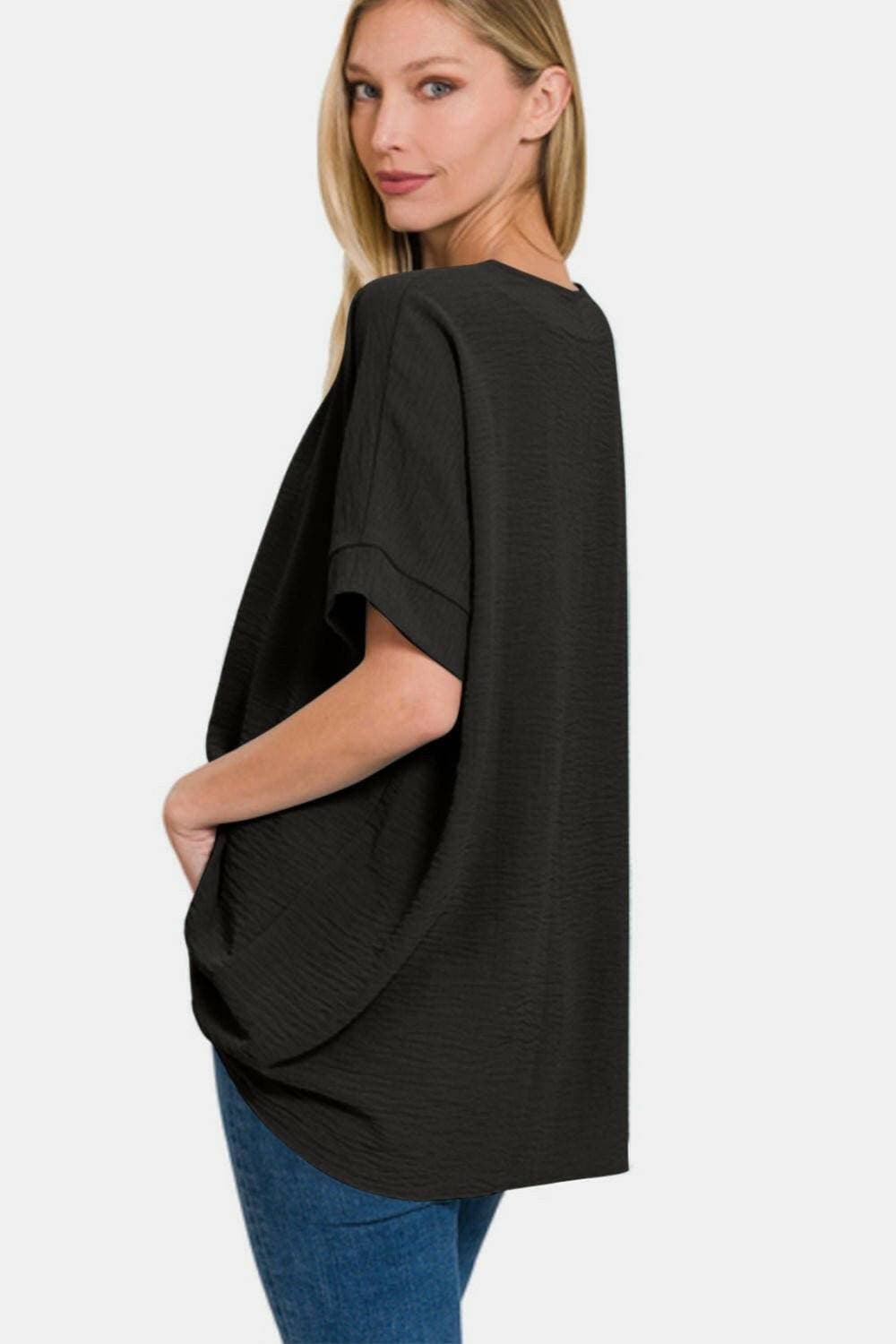 Sophisticated V-Neck Relaxation TopExperience Unmatched Comfort and Elegance
 Introducing the Sophisticated V-Neck Relaxation Top, the perfect blend of style and comfort that will elevate your wardrobLove Salve -Neck Relaxation Top