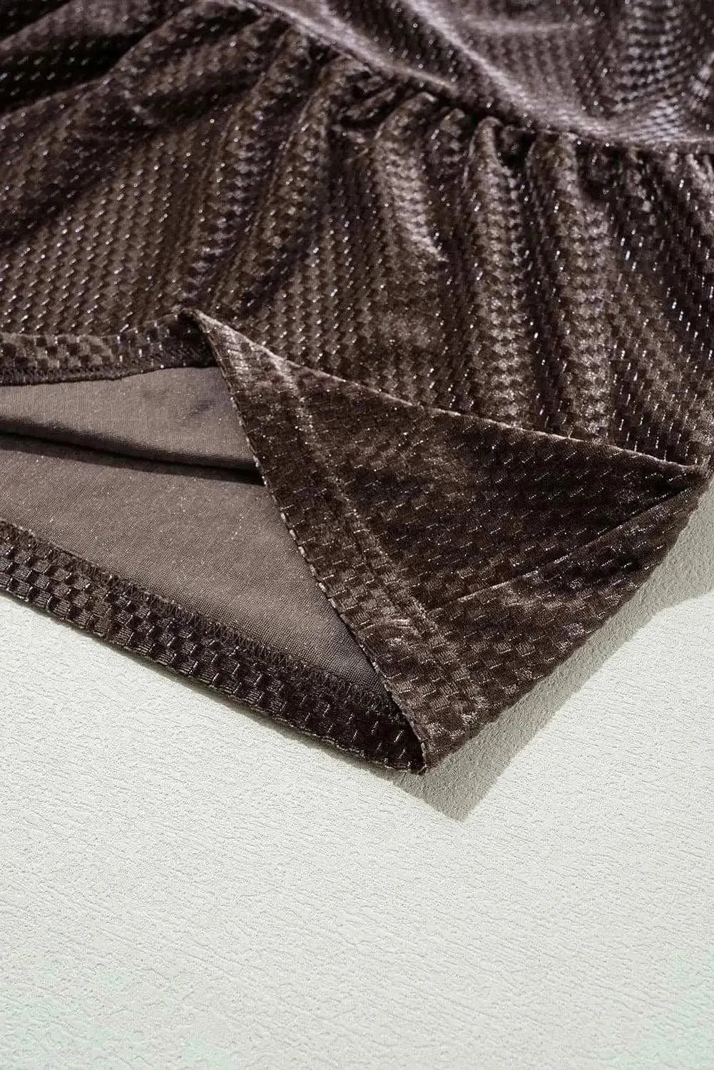 Chic V-neck long sleeve mini dress - Love Salve 