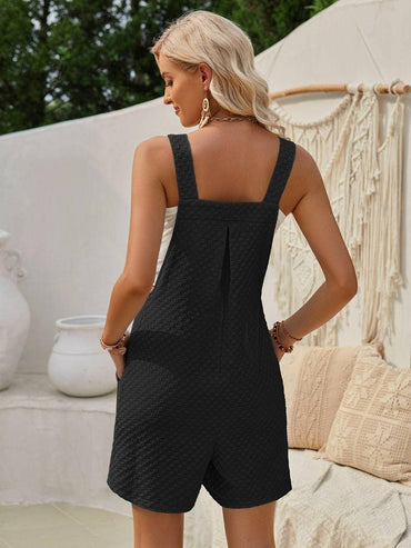 Chic Square Neck Jumpsuit with Wide StrapsChic Square Neck Jumpsuit with Wide Straps
 Upgrade Your Style with the Chic Square Neck Jumpsuit
 
 
Modern Design: Make a statement with the contemporary chic squaLove Salve Chic Square Neck JumpsuitColor