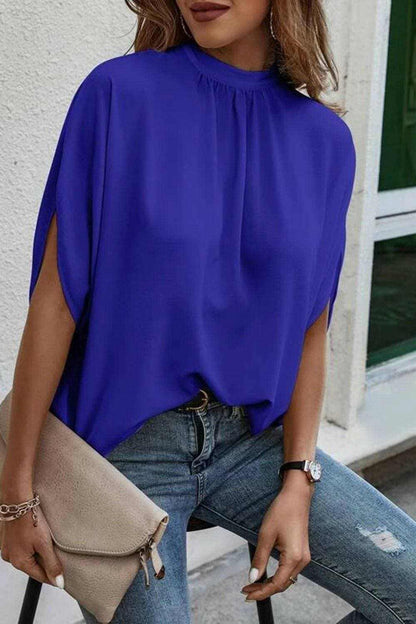 Elegant Tie-Back Sheer Blouse with Slit SleevesElegant Tie-Back Sheer Blouse with Slit Sleeves
 Step into Effortless Elegance with our Stunning Sheer Blouse
 
 
Trendy Tied Back Design: Make a stylish statement wLove Salve Elegant Tie-Back Sheer BlouseColor