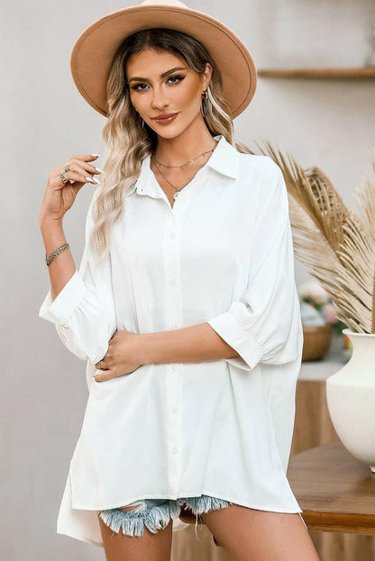 Classic Button-Up Collared ShirtClassic Button-Up Collared Shirt
 
 
Timeless Style: Elevate your wardrobe with the classic design of our Collared Neck Button-Up Shirt.
 
Sheer Perfection: Crafted Love Salve Classic Button-Color