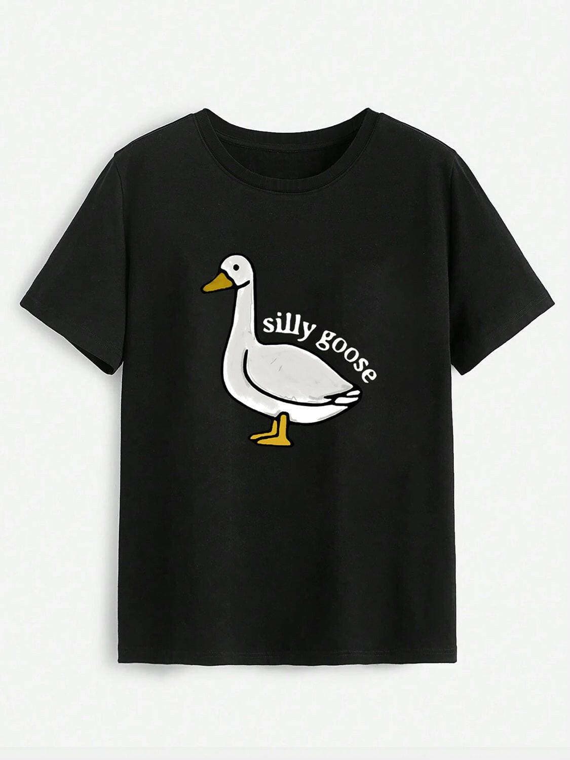 Goose Short Sleeve T-Shirt for Everyday Comfort - Love Salve 