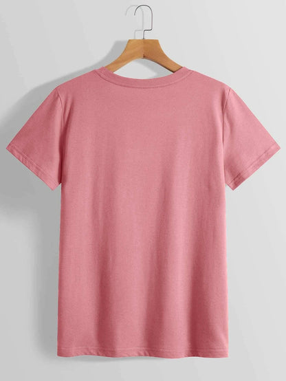 SHAMROCK VIBES Polyester Round Neck Tee - Love Salve 