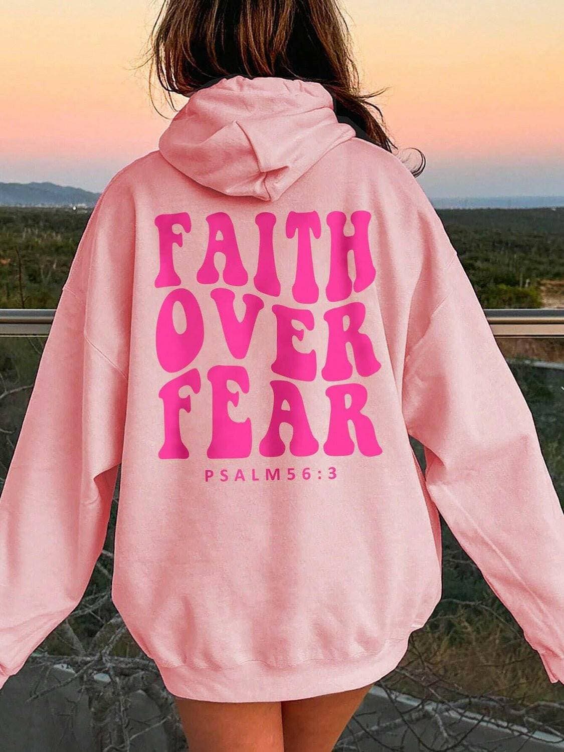 FAITH ABOVE FEAR Relaxed Fit HoodieFAITH ABOVE FEAR Relaxed Fit Hoodie
 Stay cozy in style and embrace motivation with our FAITH ABOVE FEAR Relaxed Fit Hoodie. Whether you're on-the-go or lounging at Love Salve FEAR Relaxed Fit HoodieGraphic