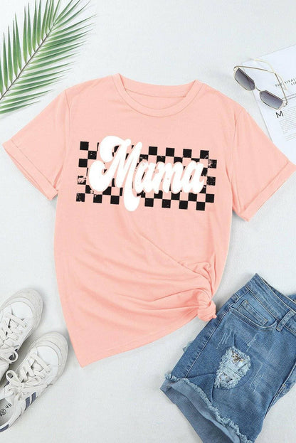 MAMA Essential Round Neck Short Sleeve TeeMAMA Essential Round Neck Short Sleeve Tee
 Upgrade your casual wardrobe with the MAMA Essential Round Neck Short Sleeve Tee, a perfect blend of comfort and style.
 Love Salve MAMA Essential Round Neck Short Sleeve TeeGraphic