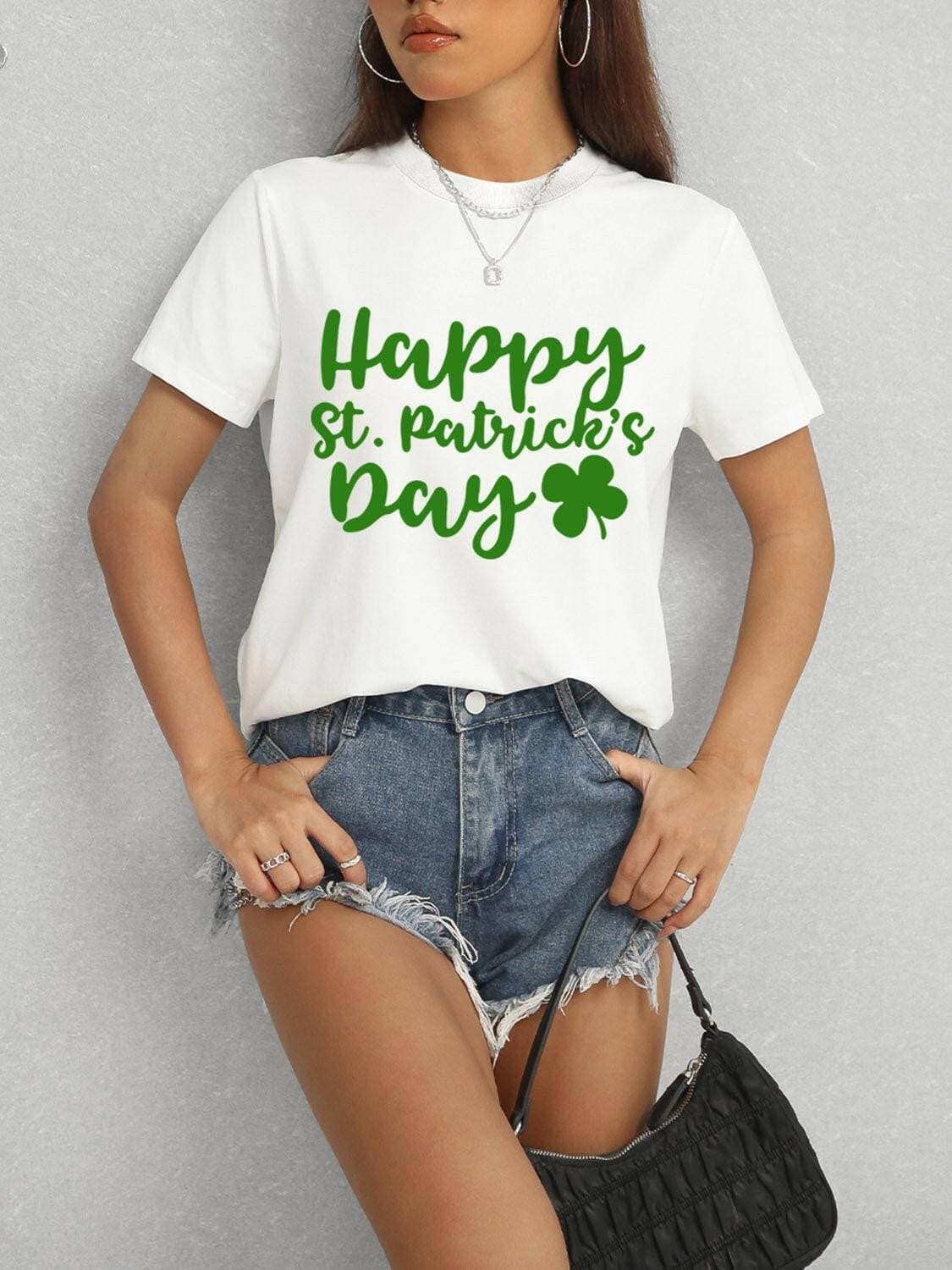 Celebrate St. Patrick's Day with Joy Short Sleeve TeeCelebrate St. Patrick's Day with Joy Short Sleeve Tee
 Get ready to celebrate St. Patrick's Day in style with our Happy St. Patrick's Day Short Sleeve T-Shirt. EmbraLove Salve Joy Short Sleeve TeeGraphic