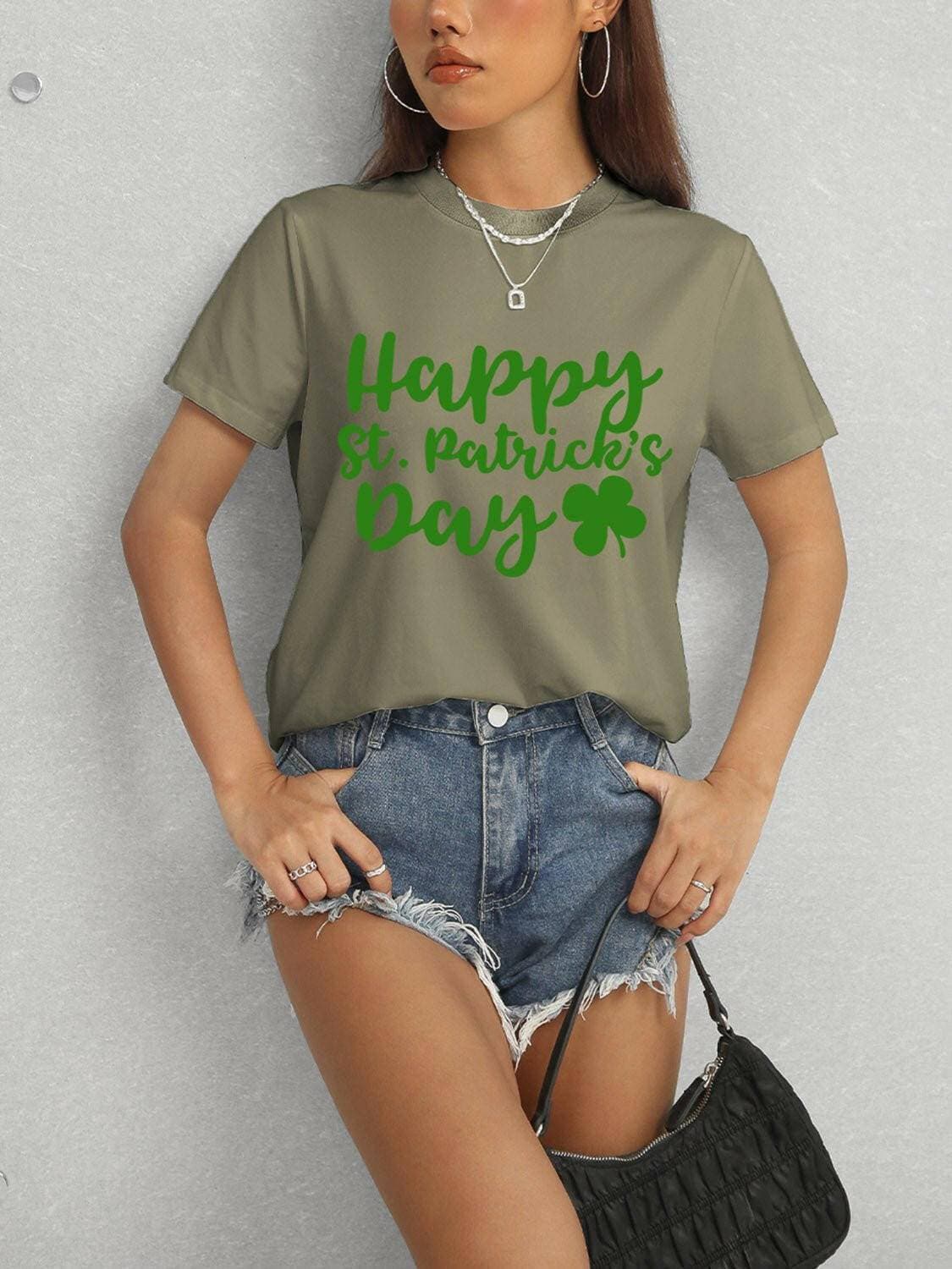 Celebrate St. Patrick's Day with Joy Short Sleeve TeeCelebrate St. Patrick's Day with Joy Short Sleeve Tee
 Get ready to celebrate St. Patrick's Day in style with our Happy St. Patrick's Day Short Sleeve T-Shirt. EmbraLove Salve Joy Short Sleeve TeeGraphic