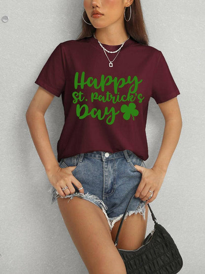 Celebrate St. Patrick's Day with Joy Short Sleeve TeeCelebrate St. Patrick's Day with Joy Short Sleeve Tee
 Get ready to celebrate St. Patrick's Day in style with our Happy St. Patrick's Day Short Sleeve T-Shirt. EmbraLove Salve Joy Short Sleeve TeeGraphic