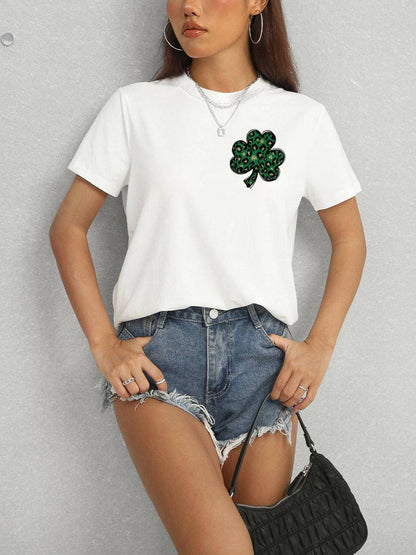 Chic Clover Comfort Short Sleeve Tee - Love Salve 